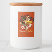 SPAGHETTI PARTY DANCE, ITALIENISCHE KÜCHE TOMATO S LEBENSMITTELETIKETT (Vorderseite)