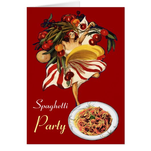 SPAGHETTI PARTY DANCE, ITALIENISCHE KÜCHE UND TOMA (Vorne)