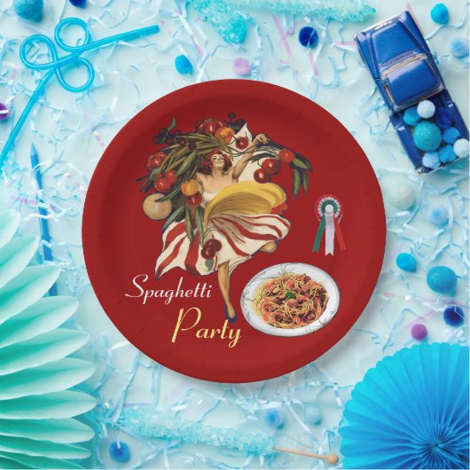 SPAGHETTI PARTY DANCE, ITALIENISCHE KÜCHE UND TOMA PAPPTELLER (Party)