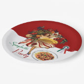 SPAGHETTI PARTY DANCE, ITALIENISCHE KÜCHE UND TOMA PAPPTELLER (Schrägansicht)