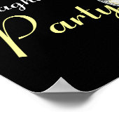 SPAGHETTI PARTY DANCE, ITALIENISCHE KÜCHE UND TOMA POSTER (Ecke)