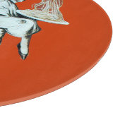 SPAGHETTI PARTY ITALIEN KÜCHE, RESTAURANT Orange Schneidebrett (Ecke)