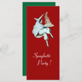 SPAGHETTI PARTY ITALIEN KÜCHE, RESTAURANT rot (Vorne/Hinten)