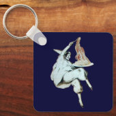 SPAGHETTI PARTY ITALIEN KÜCHE, RESTAURANT rot Schlüsselanhänger (Vorderseite)