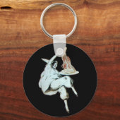 SPAGHETTI PARTY ITALIEN KÜCHE, RESTAURANT rot Schlüsselanhänger (Vorderseite)