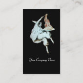 SPAGHETTI PARTY ITALIEN KÜCHE, RESTAURANT rot Visitenkarte (Rückseite)