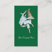 SPAGHETTI PARTY ITALIEN KÜCHE, RESTAURANT rot Visitenkarte (Rückseite)