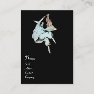 SPAGHETTI PARTY ITALIEN KÜCHE, RESTAURANT rot Visitenkarte