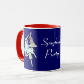 SPAGHETTI PARTY ITALIENISCHE KÜCHE, RESTAURANT bla Tasse (Vorderseite Links)