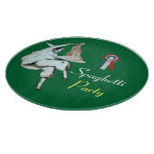 SPAGHETTI PARTY ITALIENISCHE KÜCHE, RESTAURANT, gr Schneidebrett (Ecke)