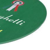 SPAGHETTI PARTY ITALIENISCHE KÜCHE, RESTAURANT, gr Schneidebrett (Ecke)