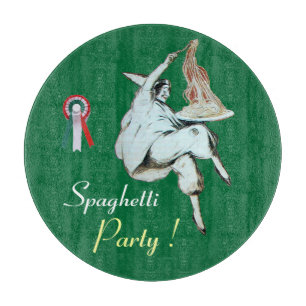 SPAGHETTI PARTY ITALIENISCHE KÜCHE, RESTAURANT Gre Schneidebrett