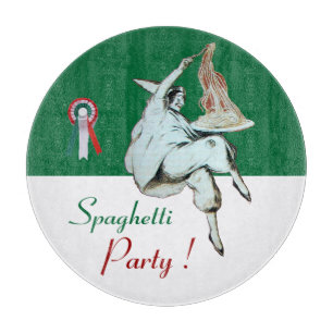 SPAGHETTI PARTY ITALIENISCHE KÜCHE, RESTAURANT Gre Schneidebrett