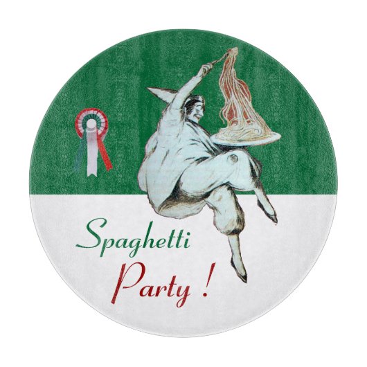 SPAGHETTI PARTY ITALIENISCHE KÜCHE, RESTAURANT Gre Schneidebrett (Vorderseite)