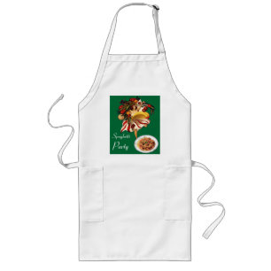 SPAGHETTI-PARTY-TANZ, ITALIENISCHE KÜCHE UND TOMAT LANGE SCHÜRZE