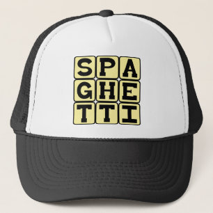 Spaghetti, Pasta Friend of the Meatball Truckerkappe