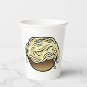 Spaghetti Pasta Noodle Food Pappbecher (Vorderseite)