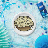 Spaghetti Pasta Noodle Food Pappteller (Party)