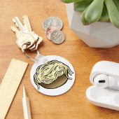 Spaghetti Pasta Noodle Food Schlüsselanhänger