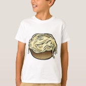 Spaghetti Pasta Noodle Food T-Shirt (Vorderseite)