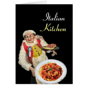 SPAGHETTI & PIZZA PARTY RESTAURANT Schwarz-weiß ro