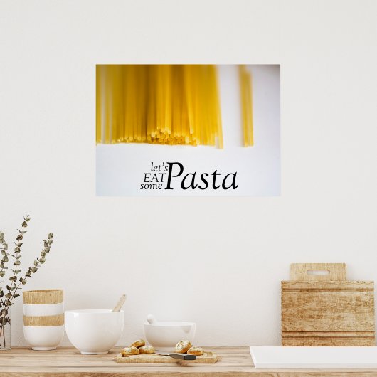 Spaghetti Poster (Küche)