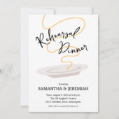 Spaghetti Probe Dinner Einladung (Vorderseite)