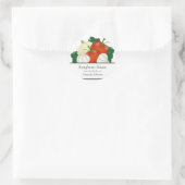 Spaghetti Sauce Ingredients Runder Aufkleber (Tasche)