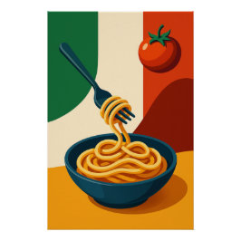Spaghetti — Savages von Italien Poster