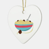 Spaghetti-Schüssel Keramikornament (Links)