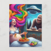 Spaghetti so Yummy ich habe keine Klausel, was ist Postkarte (Vorderseite)