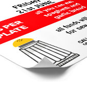 Spaghetti Spag Bowl Fundraiser Poster (Ecke)