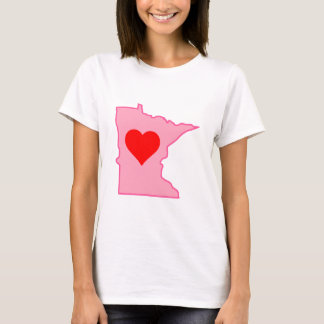 Spaghetti-Spitze - i-Liebe Minnesota T-Shirt