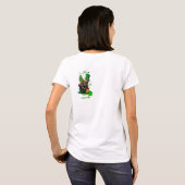 Spaghetti-Spitzenst patrick Tageskatzenkobold T-Shirt (Schwarz voll)