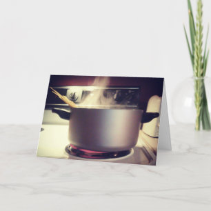 "Spaghetti Time" Geburtskarte Karte