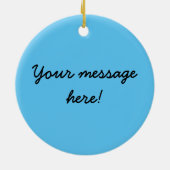 Spaghetti- und Fleischklöschenteigwarennudeln Keramikornament (Hinten)