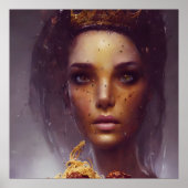 Spaghetti und Meatballs Göttin Poster (Vorne)