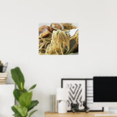 Spaghetti Vongole Bianco Poster (Heimbüro)