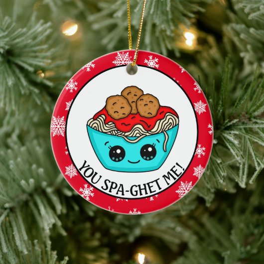 Spaghetti Weihnachtsschmuck | Romantische Puppe (Baum)