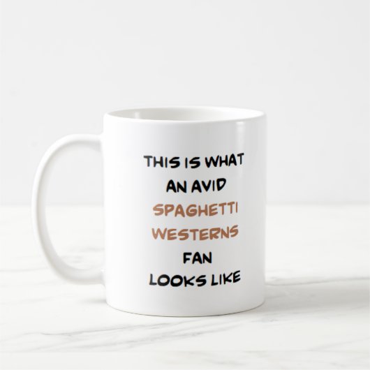 Spaghetti-Western fan2, avid Kaffeetasse (Links)