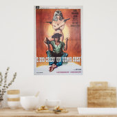Spaghetti-Western Poster (Küche)