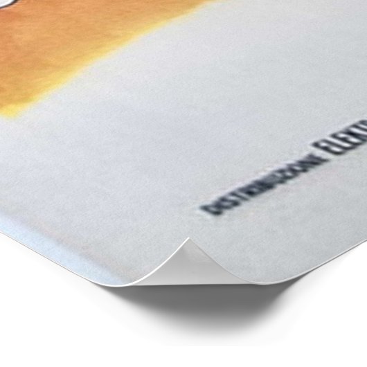 Spaghetti-Western Poster (Ecke)