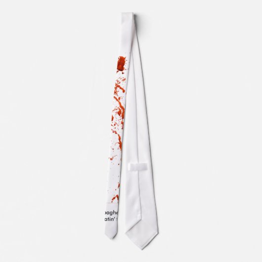 Spaghettis eatin Krawatte (Rückseite)