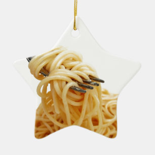 Spaghettis Keramikornament