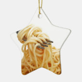 Spaghettis Keramikornament (Links)