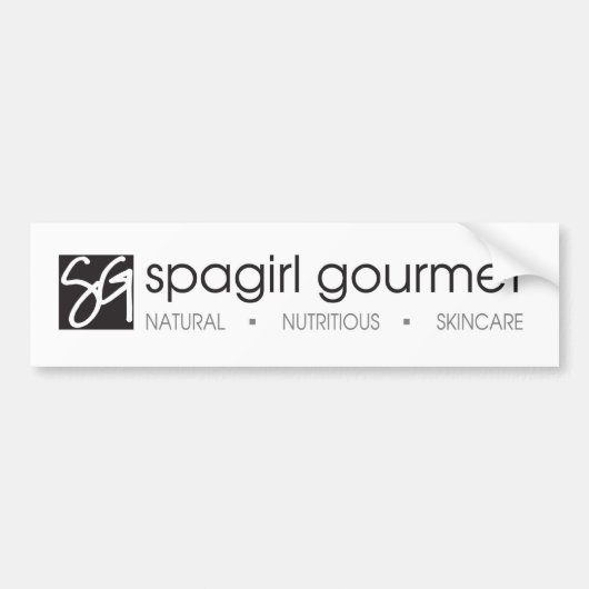 Spagirl Feinschmecker-Aufkleber Autoaufkleber (Vorne)