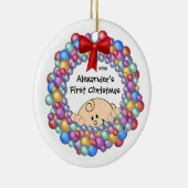 Spähen der ersten Verzierung des Baby-Babys Keramikornament (Rechts)