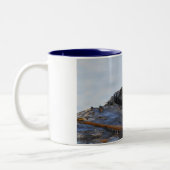 Spähen der Seeotter-Tasse Zweifarbige Tasse (Links)