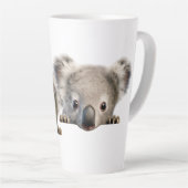 Spähender Koala Milchtasse (Rechte Ecke)