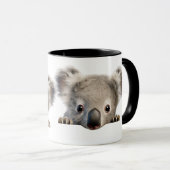 Spähender Koala Tasse (VorderseiteRechts)